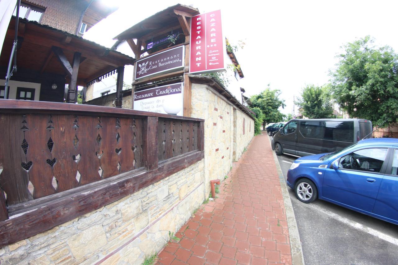 Casa Bucovineana Hotel Suceava Eksteriør billede
